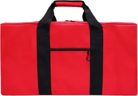 100L Large Duffle Bag for Travel 31.1 Diffle Bag - Overnight Weekender Camping, Storage for Men Women, Classic Red