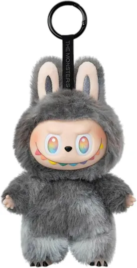 3.0 Keychain Backpacks Key Pendants Plush Doll Hanging Decoration Keyring Card Gift Stress-Relieving Accessory