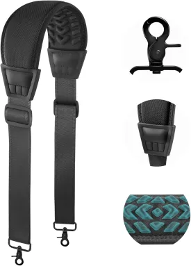 3D Air Cushion Ultra Comfortable Duffel Bag Strap67" Universal Laptop Shoulder Strap, with Double Adjustable Buckles and Metal Hooksfor Briefcase Computer Messenger Bag (Reduced Stress)