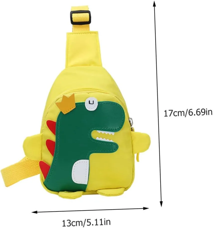 Adorable Cross Body Bag Dinosaur Storage Bag for Boys and Creative Cartoon Design Durable and Safe Materials Present