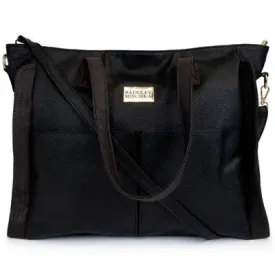 Badgley Mischka Rose Travel Weekender Tote XL - Black