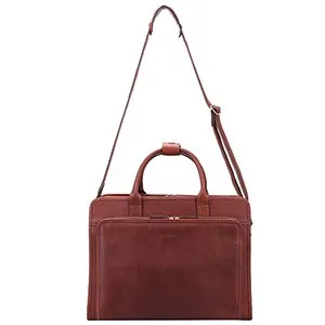 Banuce Vintage Full Grains Italian Leather Briefcase for Men Business Tote Attache Case Shouder