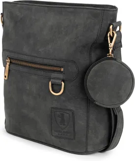 BERLINER BAGS Vintage Genuine Leather Shoulder Bag Siena, Handbag, Crossbody Bag for Women
