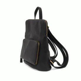 Black Mini Backpack