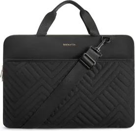 BOSTANTEN Laptop Case for MacBook Air 13 Inch M3 2024 Protective Case Quilted Puffy Laptop Sleeve for 13 Inch Dell,HP,ASUS,Microsoft