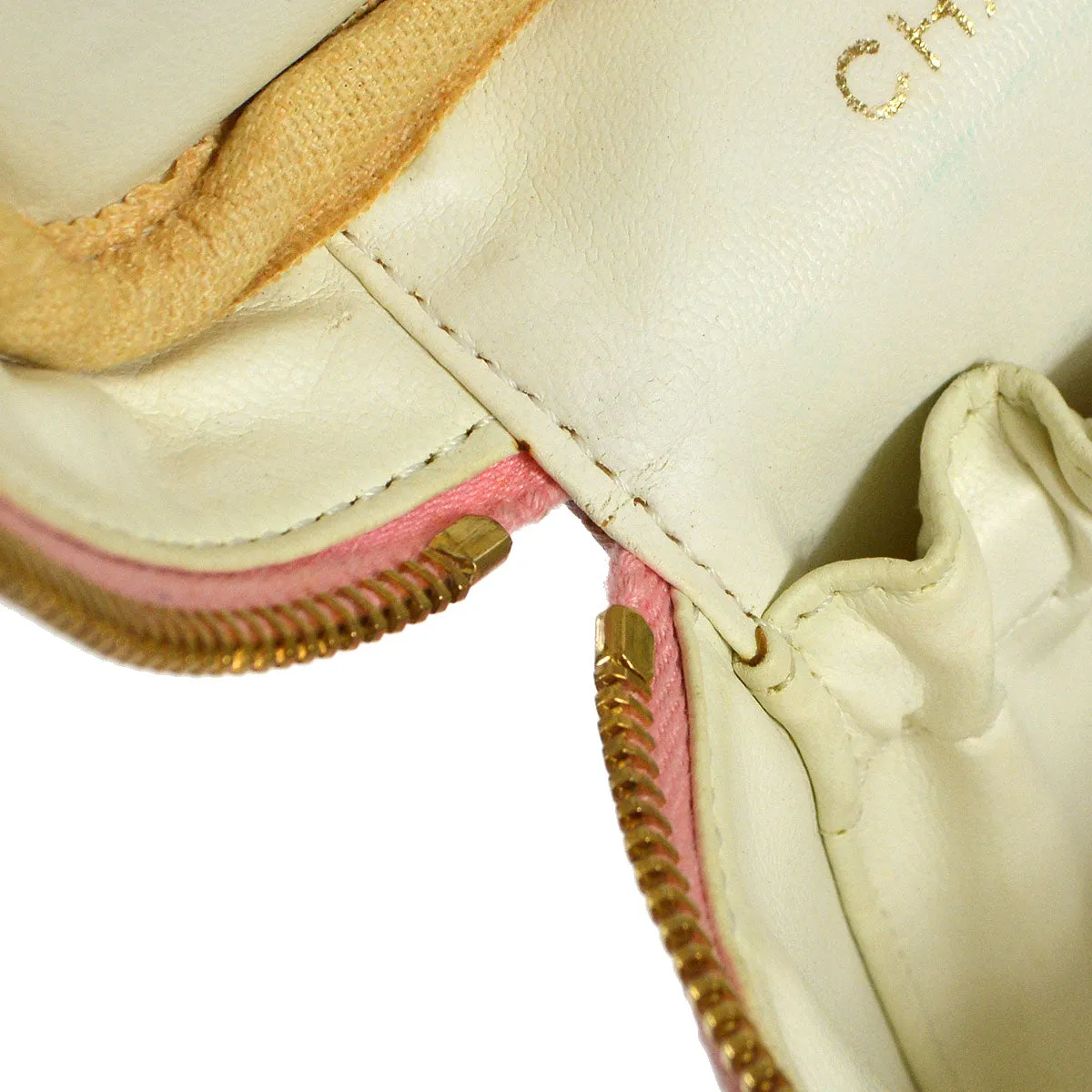 Chanel 2003-2004 Pink Caviar Timeless Vanity Handbag