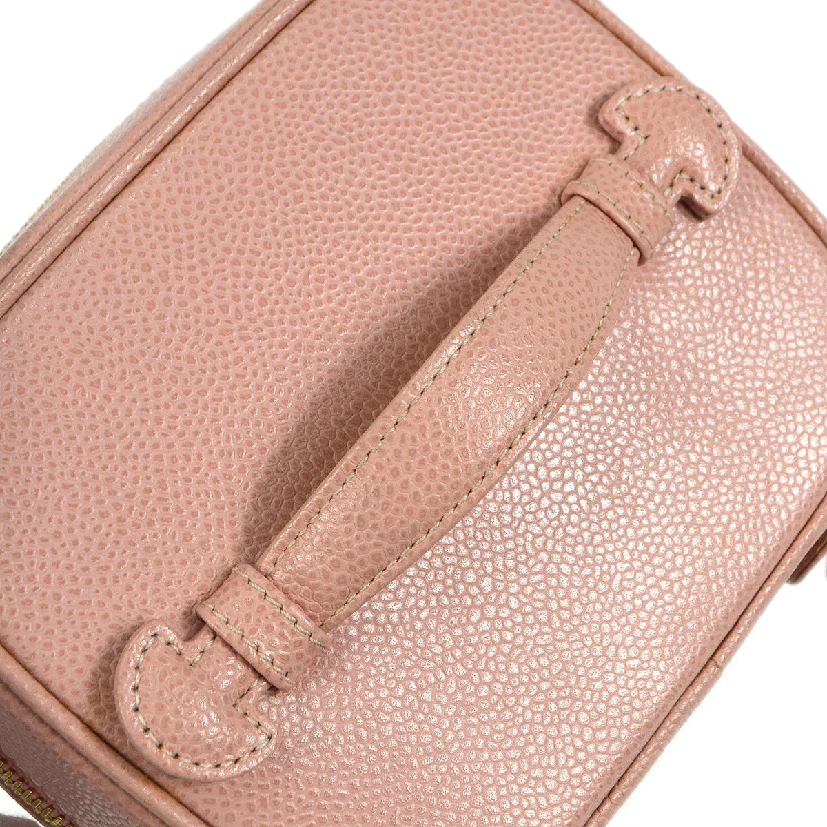 Chanel 2003-2004 Pink Caviar Timeless Vanity Handbag