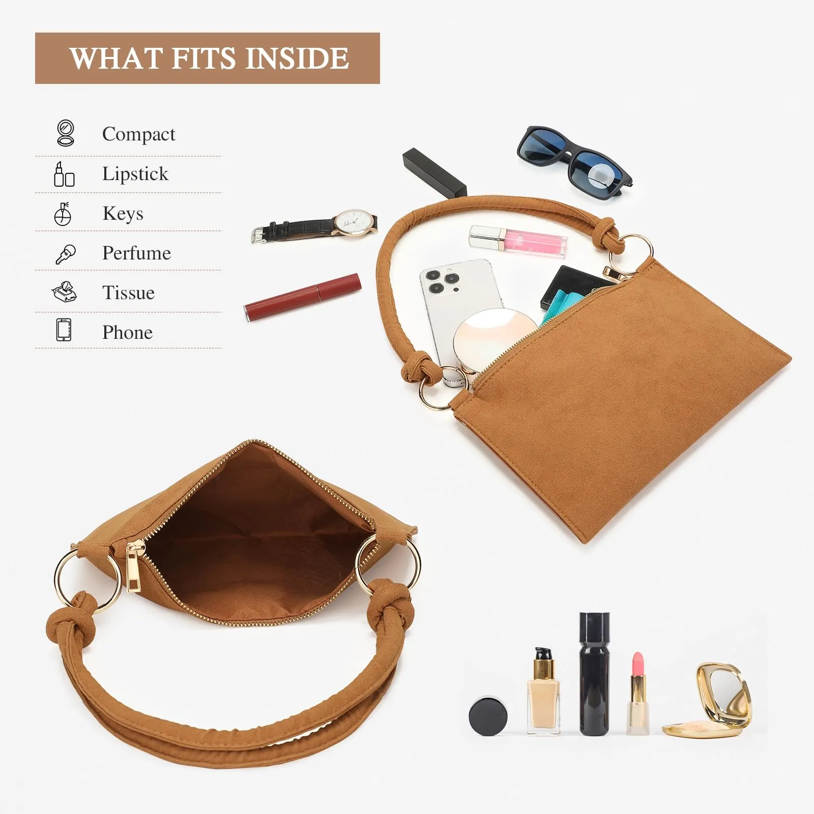 Clutch velvet evening bag small handbag crossbody shoulder bag chain bag