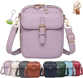 Collaborate Crossbody Leather Bag, Collaboraten 1 Crossbody Leather Bag, Anti-Theft Retro Design, Large Capacity for Women