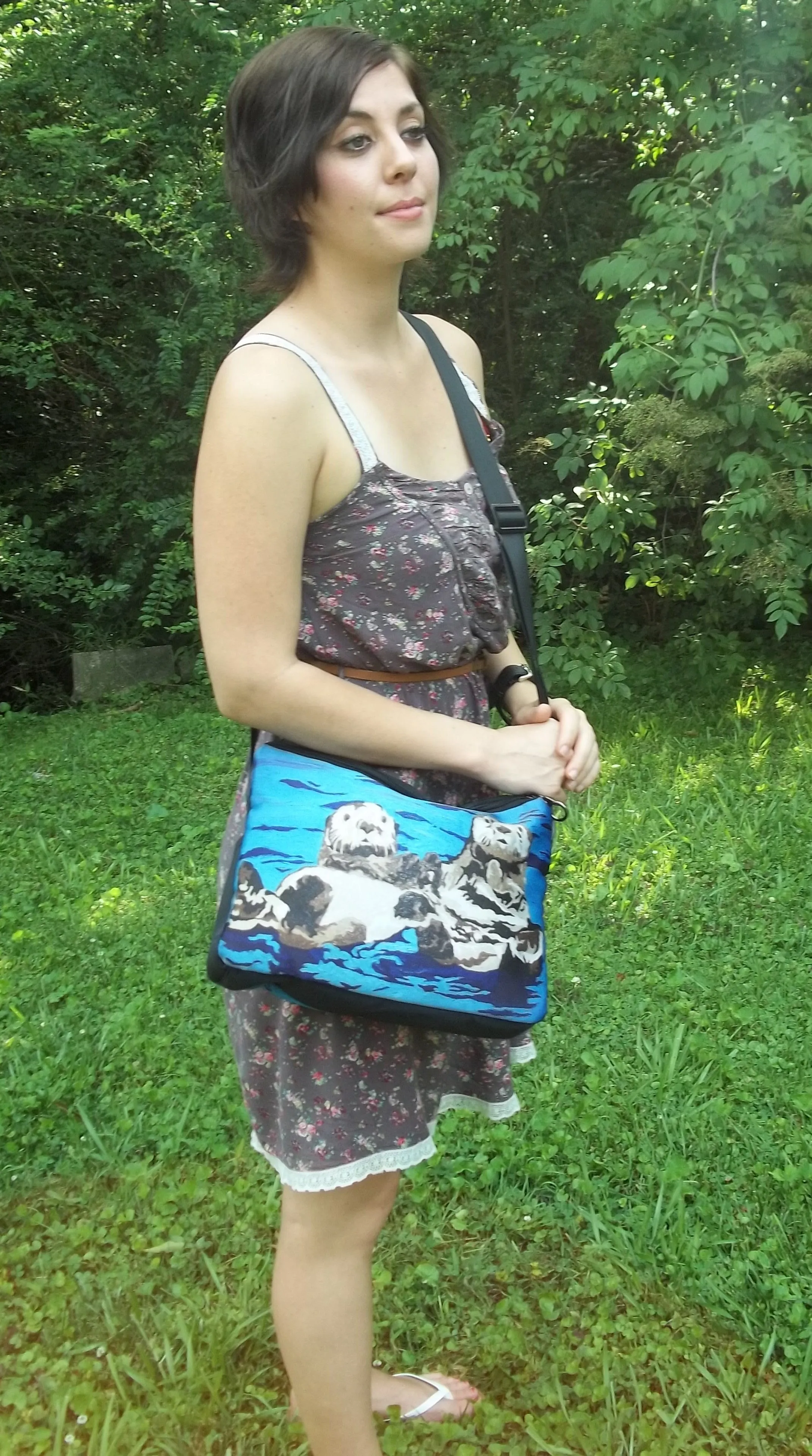 Dolphin Signature Messenger Bag - The Kiss