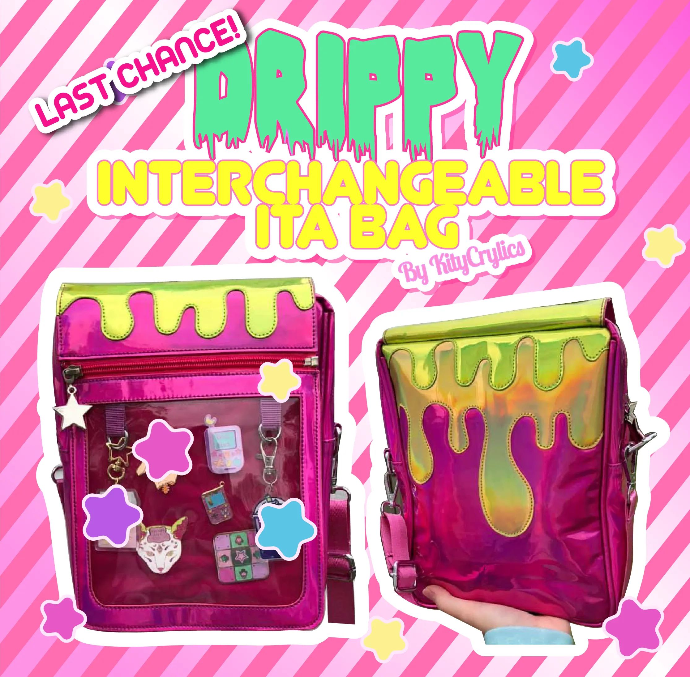 Drippy Messenger ITA Bag - SALE