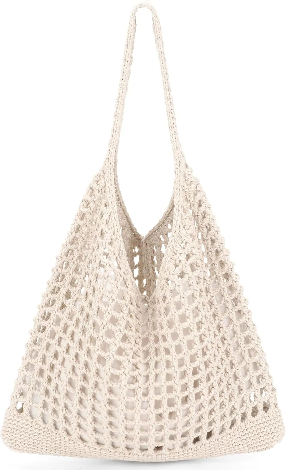 EIMMBD Crochet Bags for Women Beach Totes Bags Aesthetic Summer Tote Shoulder Hippie Bag Knit Bag