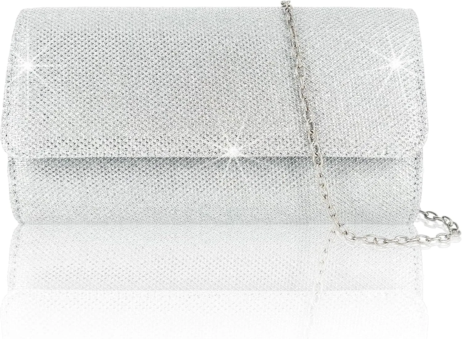 Evening Bag Clutch Purses for Women Sparkling Handbag Wedding Party Cocktail Prom Purse Crossbody Shoulder Envelope Bag