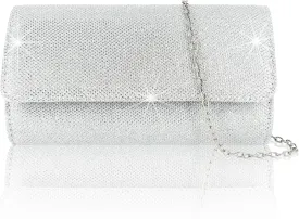 Evening Bag Clutch Purses for Women Sparkling Handbag Wedding Party Cocktail Prom Purse Crossbody Shoulder Envelope Bag