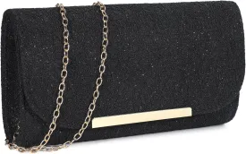 Evening Clutch Bag for Women - Formal Dressing Handbag Glitter Envelope Handy Purse for Wedding Party Prom