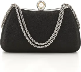 Evening Clutch Bag for Women Glitter Shiny Dress Purse Wedding Bride Handbags Evening Clutches for Cocktail Party