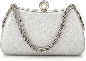 Evening Clutch Bag for Women Glitter Shiny Dress Purse Wedding Bride Handbags Evening Clutches for Cocktail Party