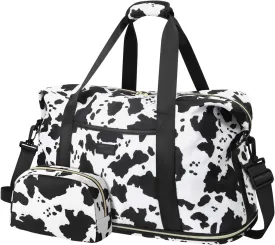 Expandable Travel Duffle Bags Weekender Overnight Bags for Women Men Hospital Bag for Women Labor Delivery with Toiletry Bag Waterproof