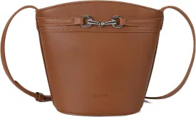 Gladdon Small Crossbody Purses for Women Mini Bucket Shoulder Bags PU Leather Clutch Bag