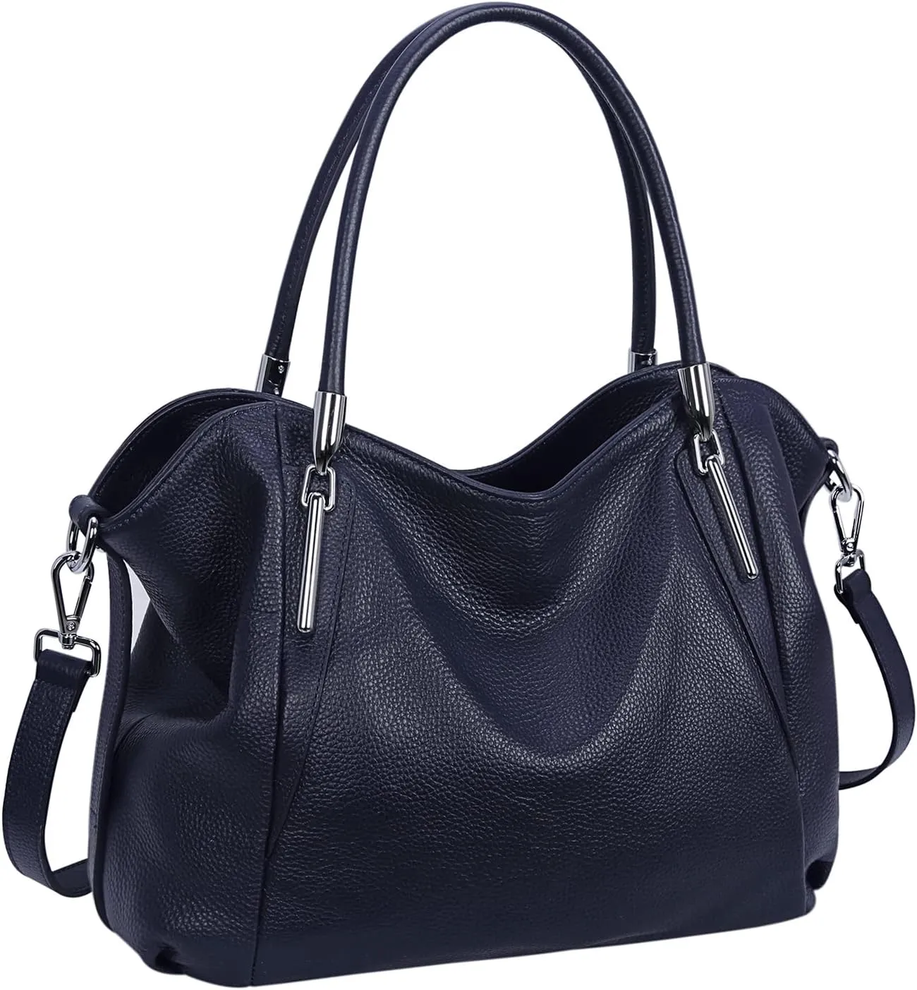 HESHE Genuine Leather Purses and Handbags for Women Shoulder Bags Tote Handbag Ladies Designer Hobo Satchel Crossbody Bag