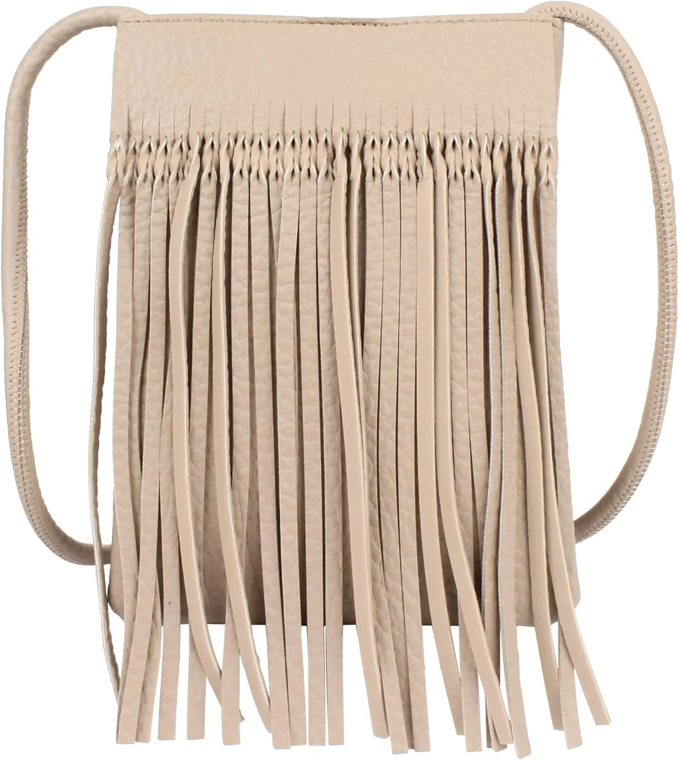 Hoce Womens Leather Fringe Messenger Bag Large Hobo Crossbody Tassel Shoulder Bags, Gift for Mom Wife Girlfriend