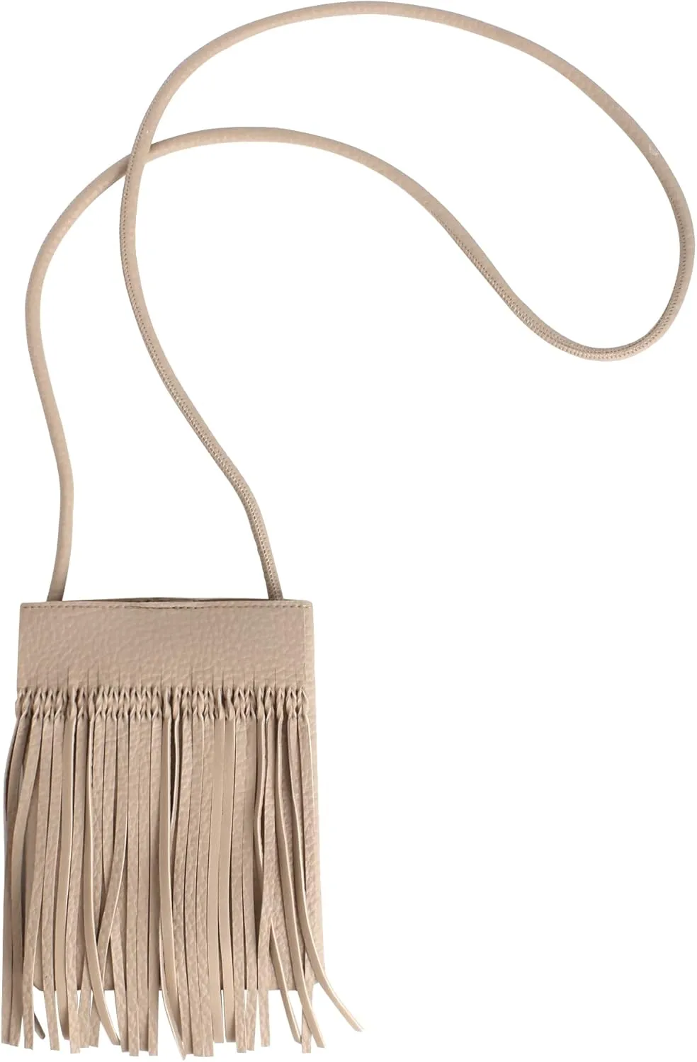 Hoce Womens Leather Fringe Messenger Bag Large Hobo Crossbody Tassel Shoulder Bags, Gift for Mom Wife Girlfriend
