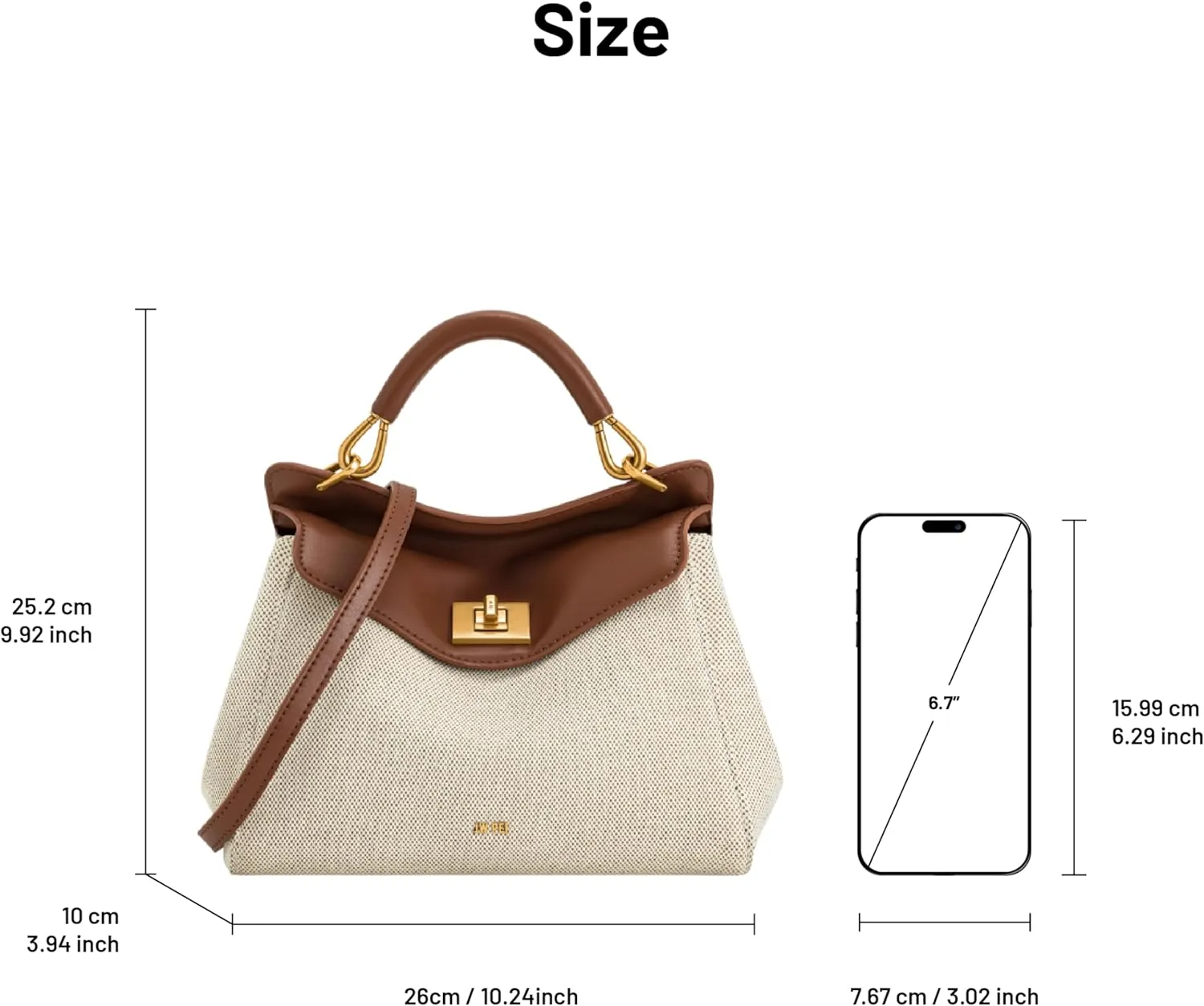 JW PEI Women's Lucia Classic Top Handbag