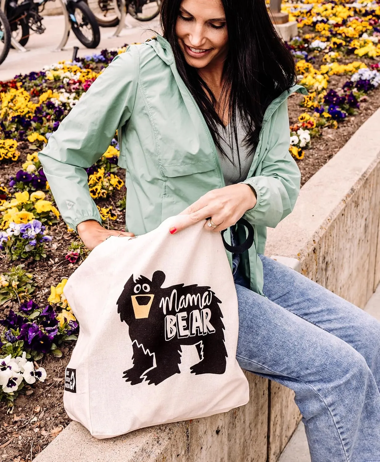 Lazy One Canvas Tote Bag, Novelty Tote Bag for Women and Men, Reusable Shopping Bags, Perfect for Shopping, Travel and Work