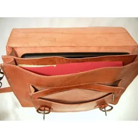 Leather Messenger Bag