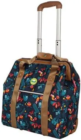 Lily Bloom Design Pattern Carry on Bag Wheeled Cabin Tote (Sloth To Me)