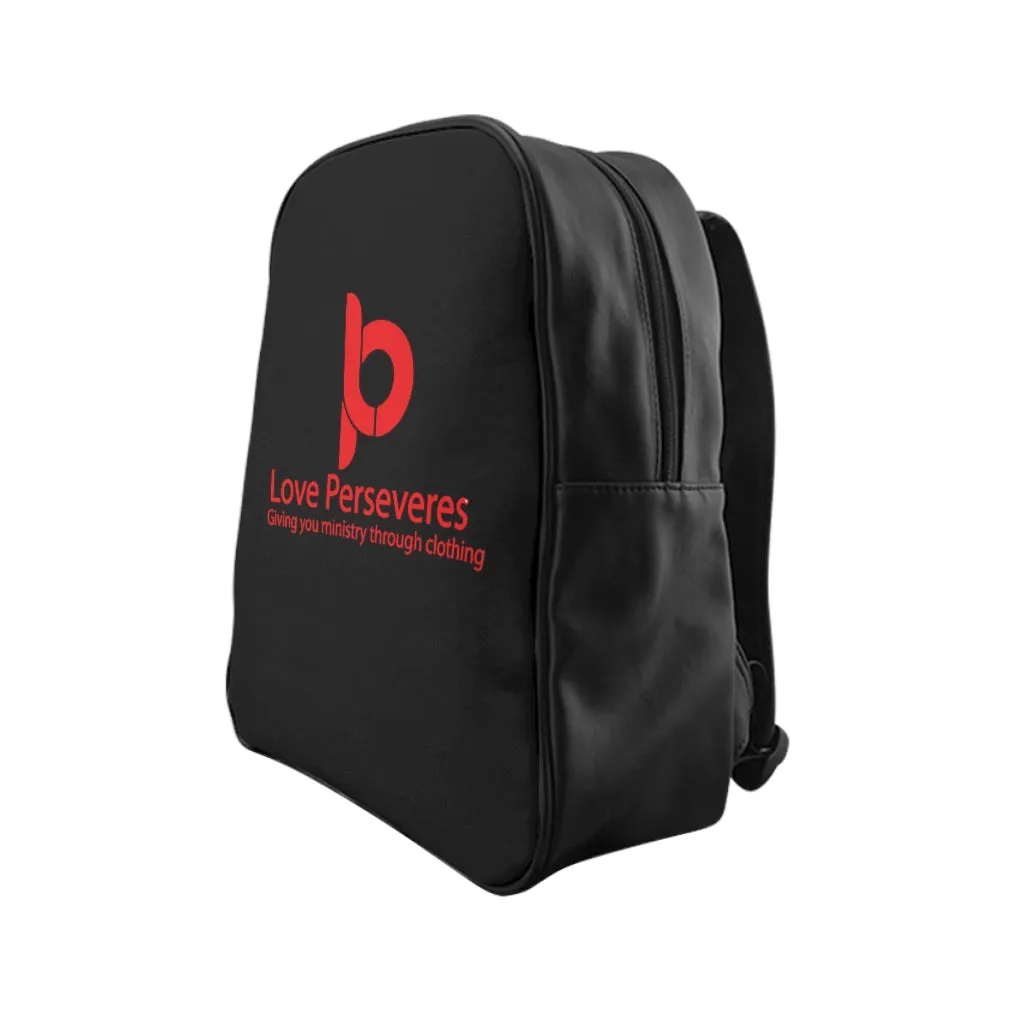 Love Perseveres School Backpack