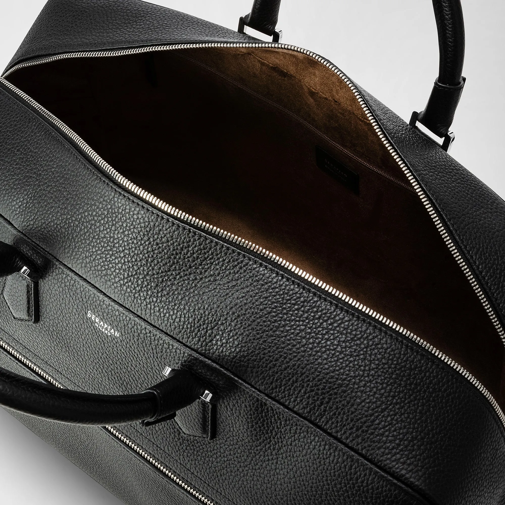 MEDIUM WEEKENDER IN CACHEMIRE LEATHER