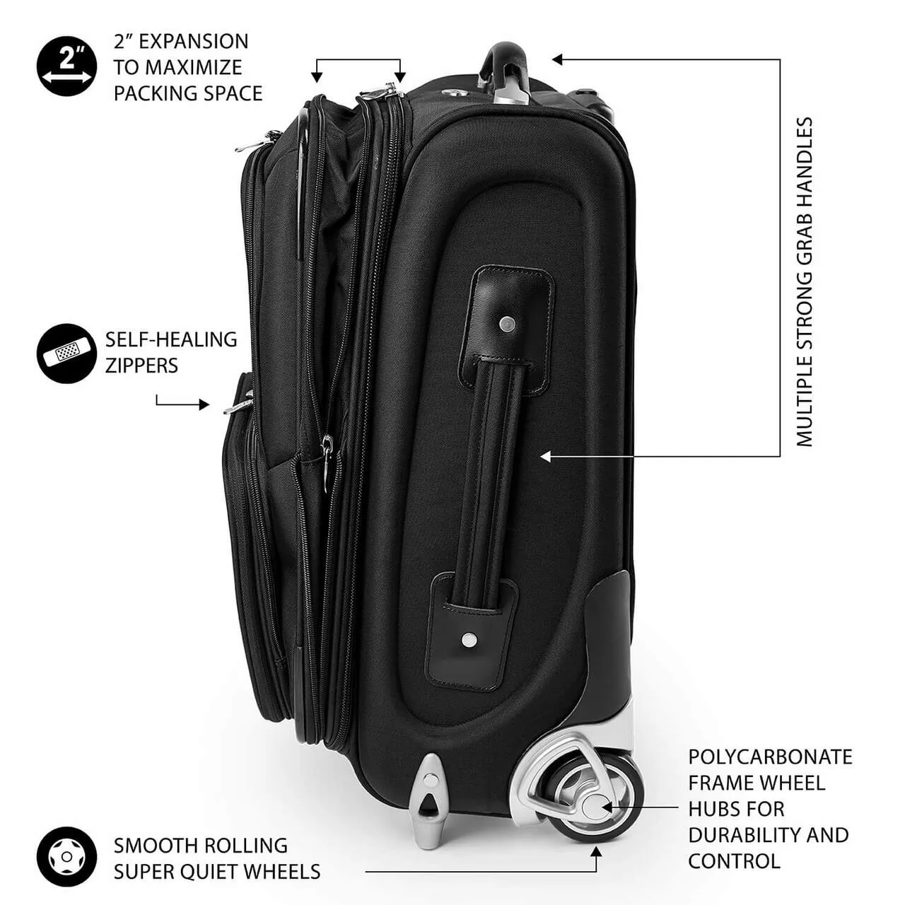 Navy Midshipmen Rolling Carry-On