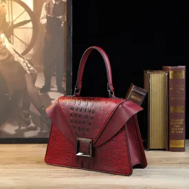 New Design Luxury PU Leather Snake Pattern Handbag Fashion Retro Style Women's Shoulder Bag