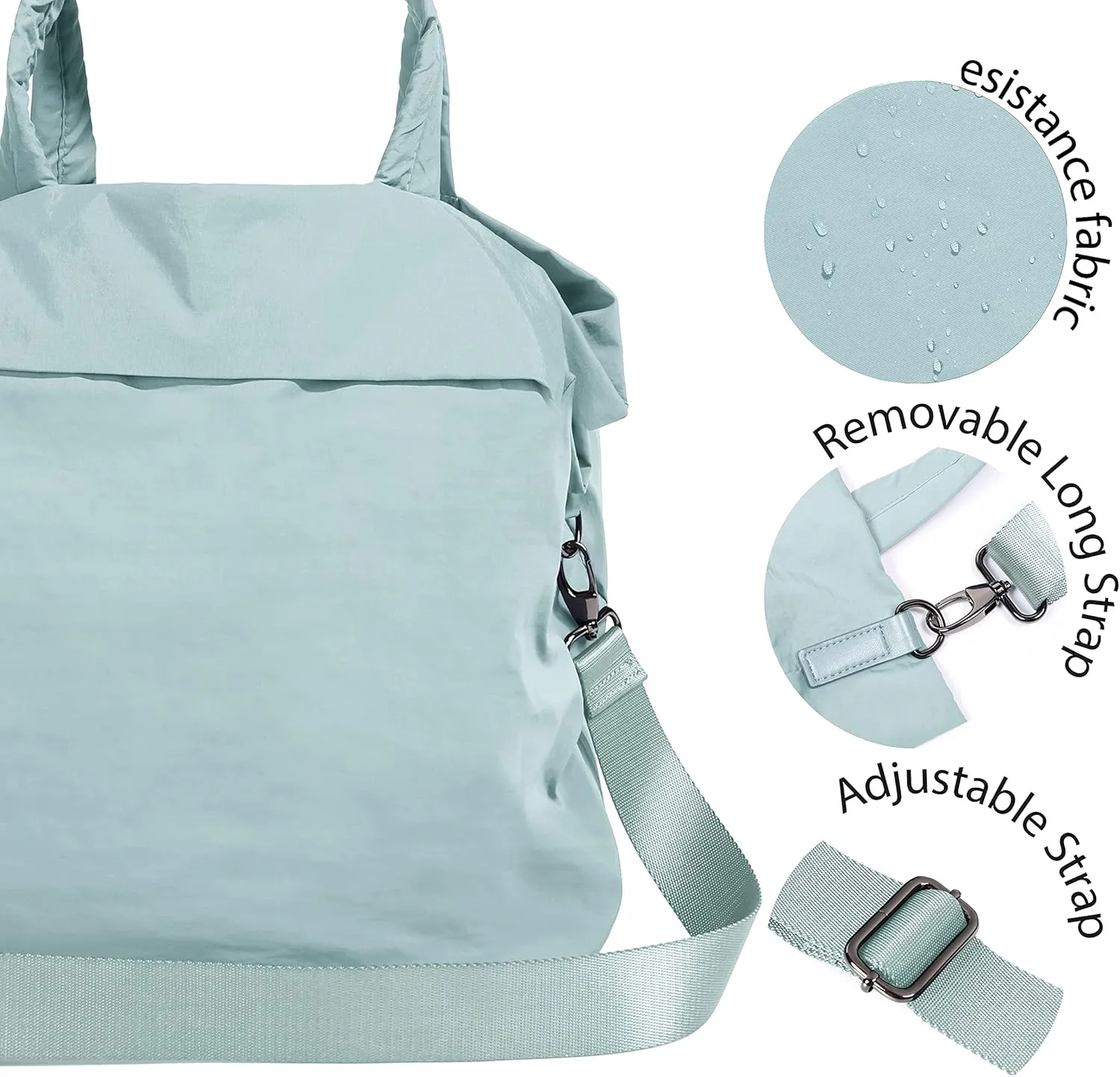 ODODOS 19L Multi Hobo Bags 2.0 with 2 Straps for Women, Totes Handbags, Crossbody Shoulder Bags