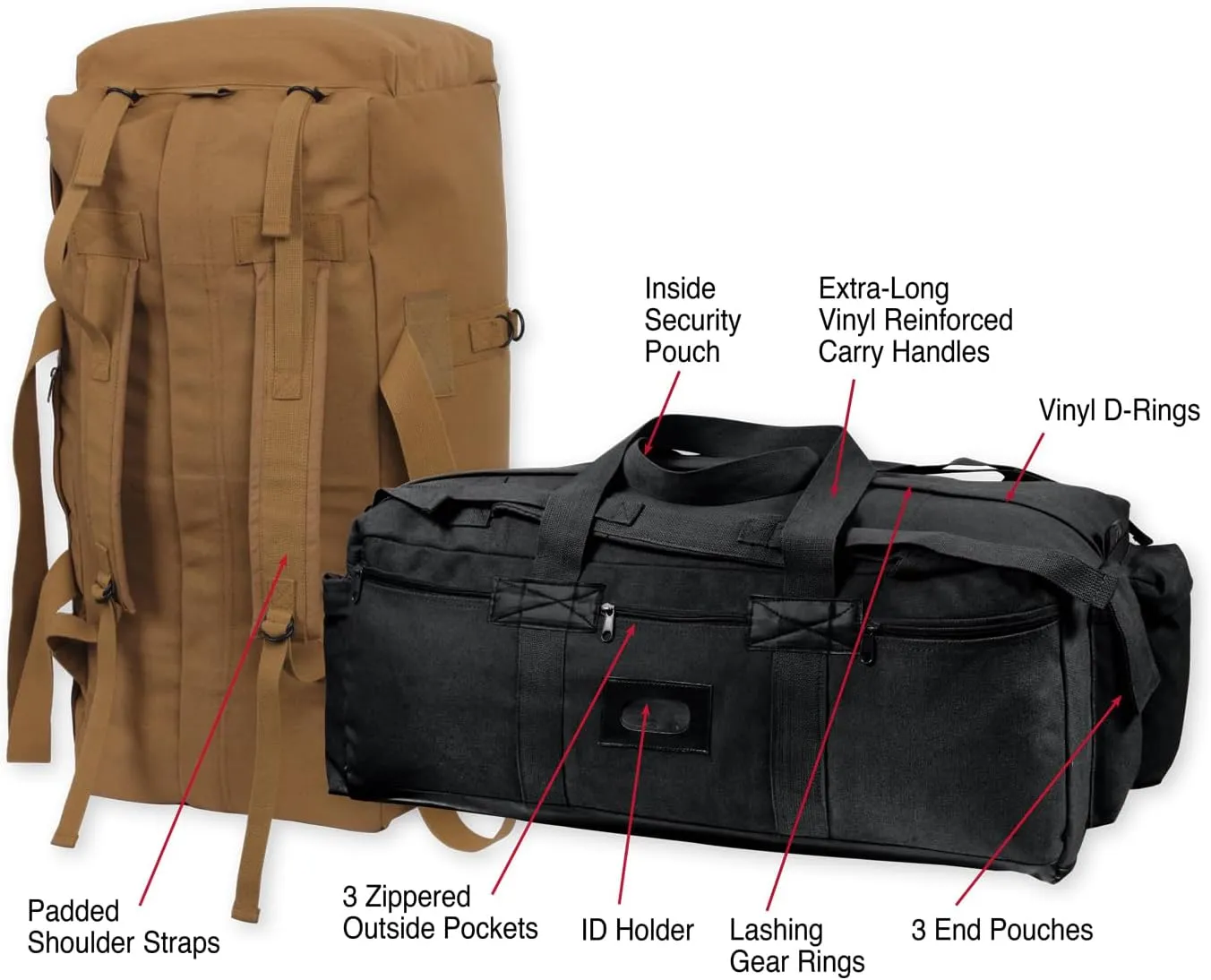 Rothco Mossad Duffle Bag