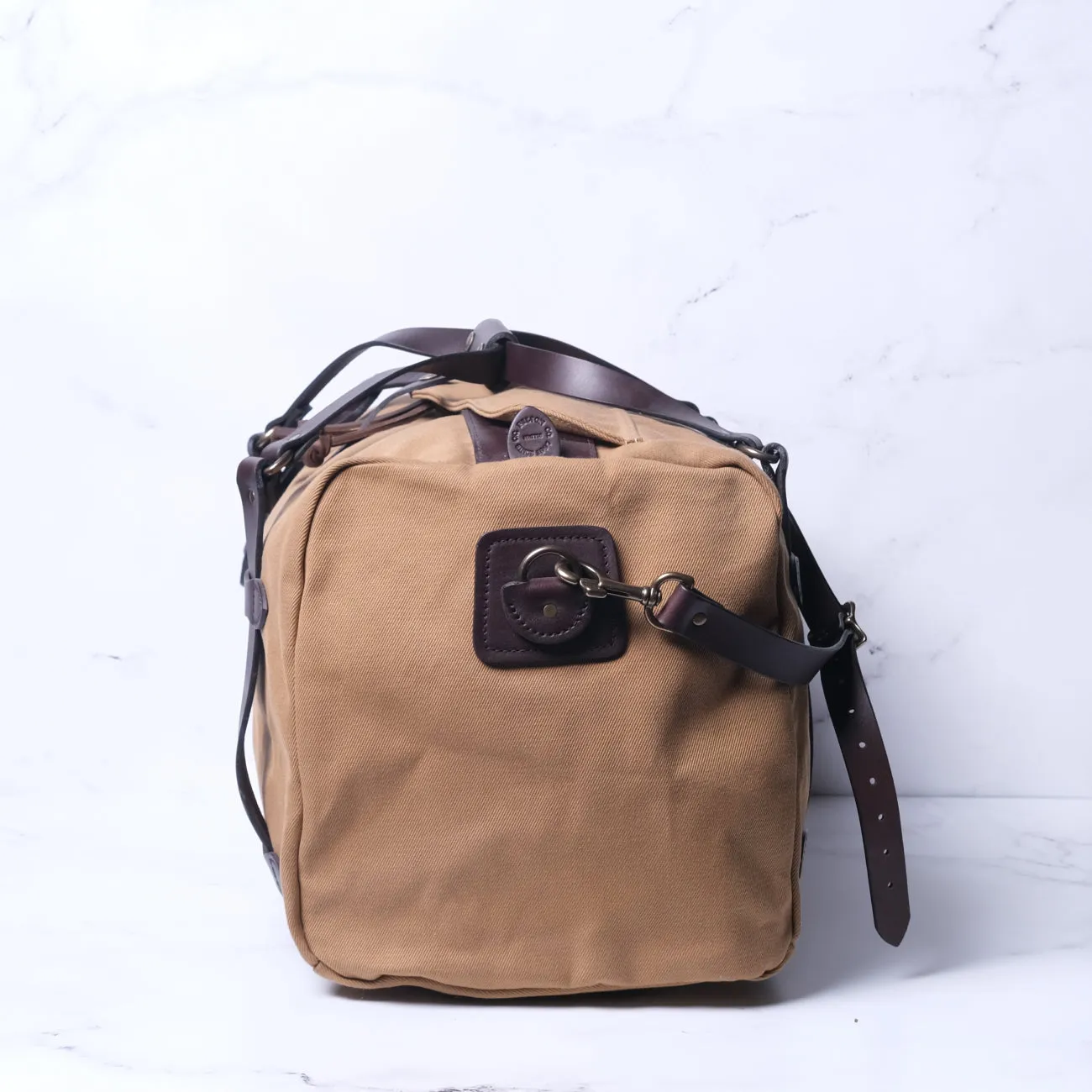 Rugged Twill Medium Duffle - Tan
