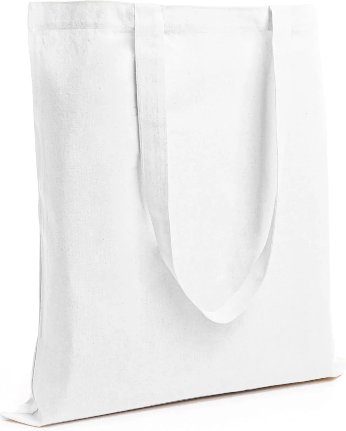 Salt Earth Pack of 5 | 6 | 12 | 24 | 48  100% Cotton Reusable Tote Bags  Bulk Grocery, Shopping, DIY, Beach & Gift Use