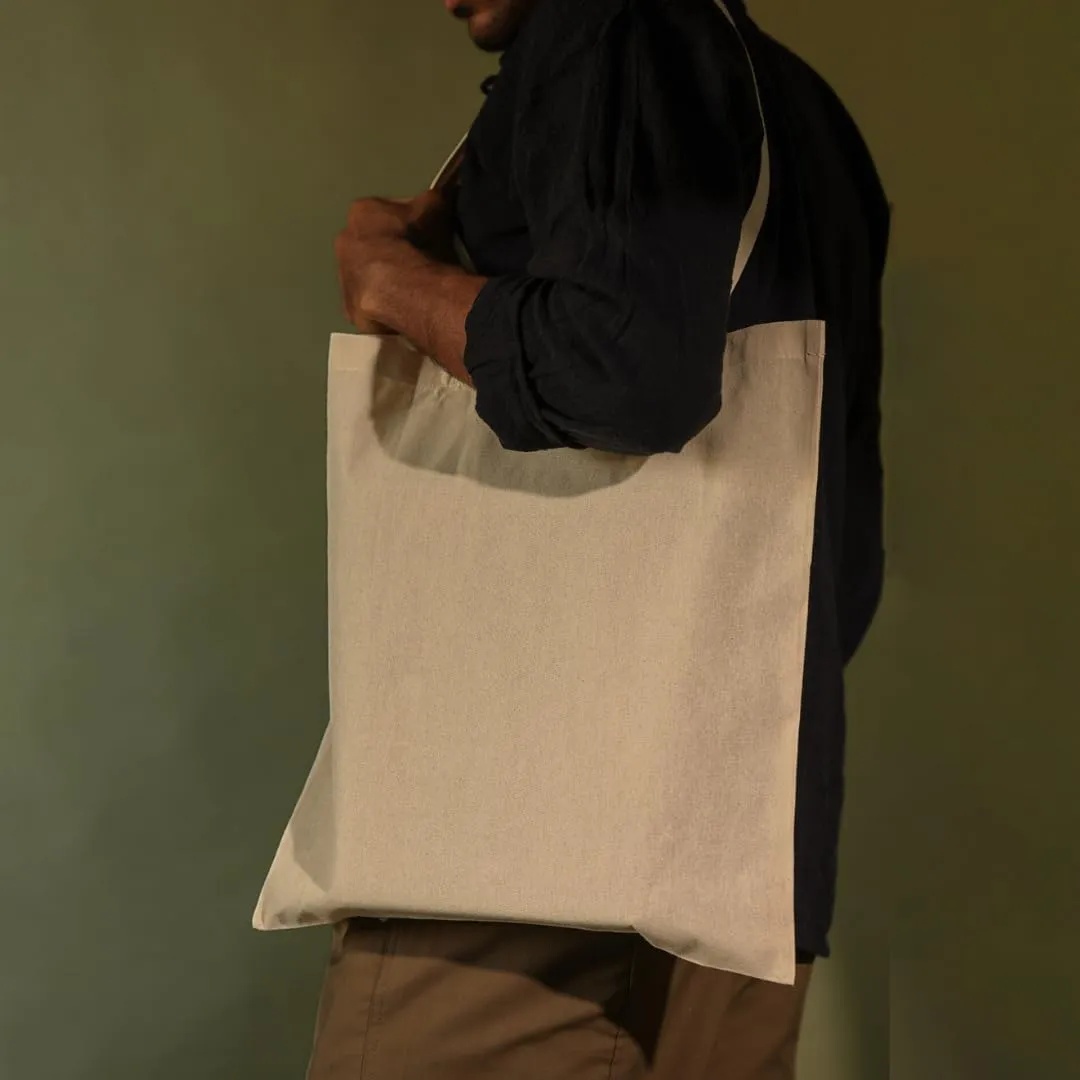Salt Earth Pack of 5 | 6 | 12 | 24 | 48  100% Cotton Reusable Tote Bags  Bulk Grocery, Shopping, DIY, Beach & Gift Use