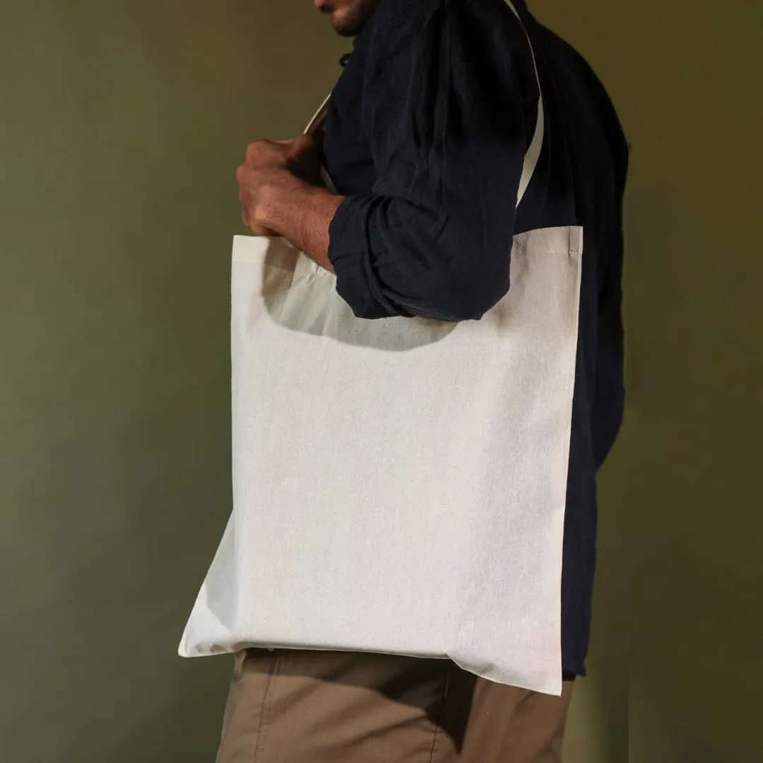 Salt Earth Pack of 5 | 6 | 12 | 24 | 48  100% Cotton Reusable Tote Bags  Bulk Grocery, Shopping, DIY, Beach & Gift Use