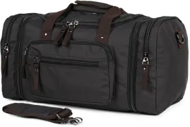 Stylish Duffle Bag for Travel  Expandable to 40L Lightweight and Waterproof Weekender Bag with Multiple Pockets and Adjustable Shoulder Strap for Men & Women  A Premium Carry On Duffle Bag