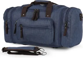 Stylish Duffle Bag for Travel  Expandable to 40L Lightweight and Waterproof Weekender Bag with Multiple Pockets and Adjustable Shoulder Strap for Men & Women  A Premium Carry On Duffle Bag