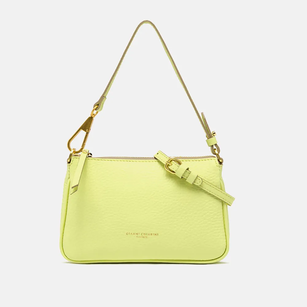Sunny Yellow Leather Brooke Bag