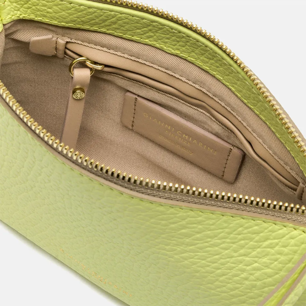 Sunny Yellow Leather Brooke Bag