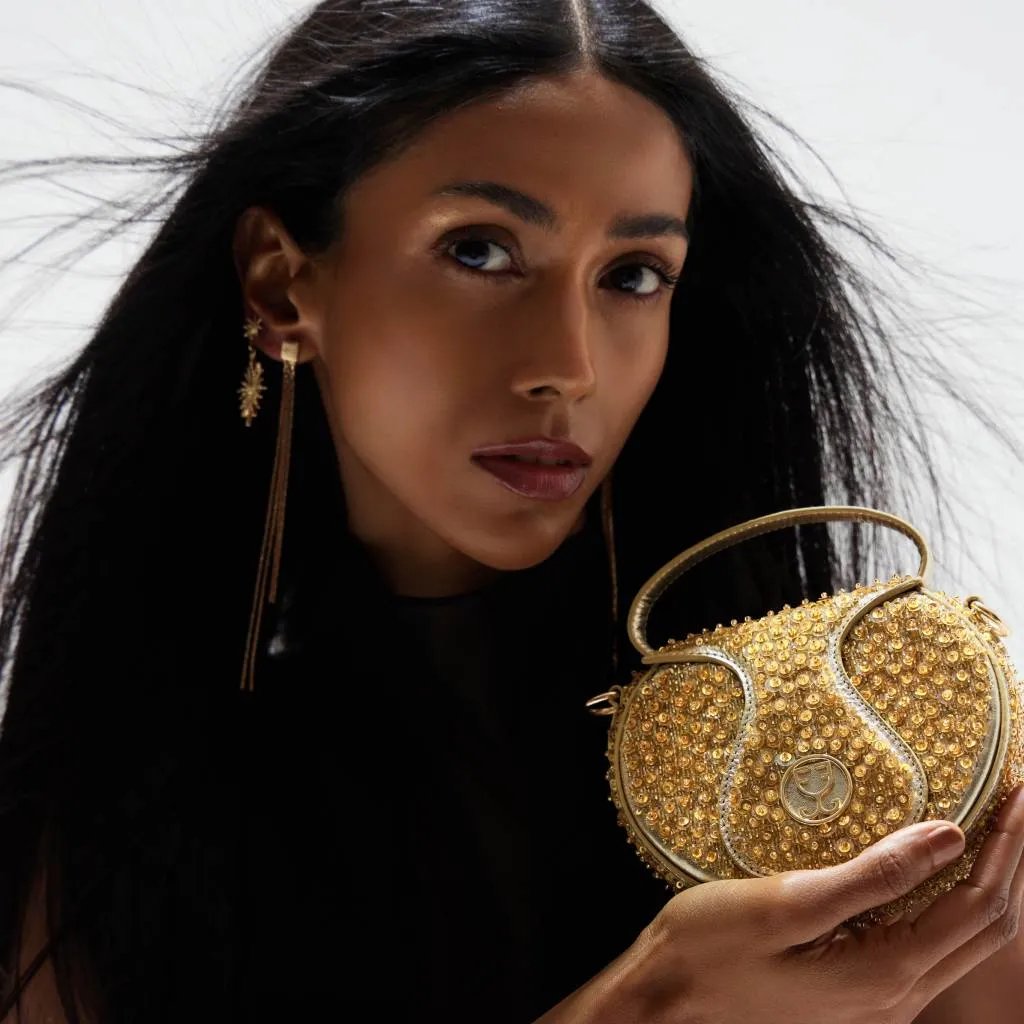 The Micro Bag Leather - Gold