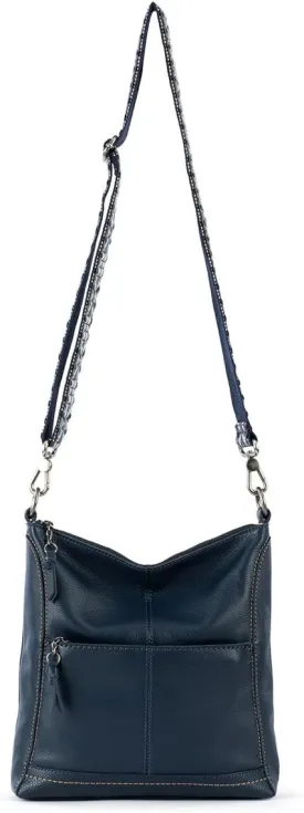 The Sak Lucia Leather Crossbody Purse - Premium Leather Women's Handbag for Everyday & Travel - Cross Body Bag With Zipper