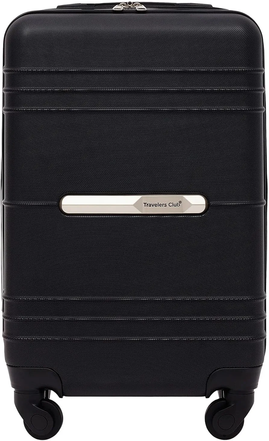 Travelers Club Richmond Spinner Luggage, Black, Carry-On 22-Inch