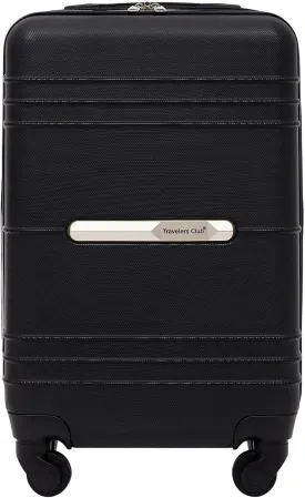 Travelers Club Richmond Spinner Luggage, Black, Carry-On 22-Inch
