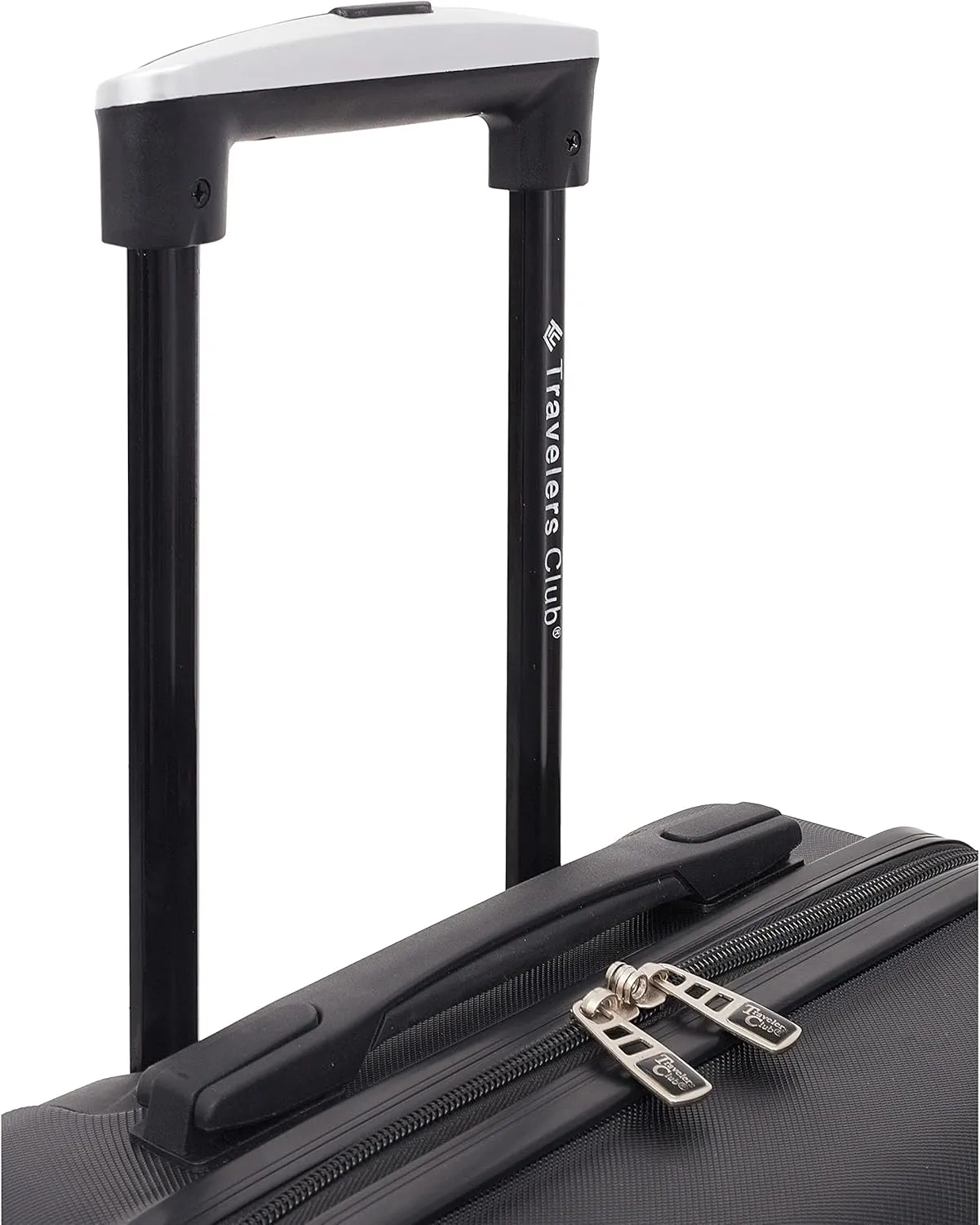 Travelers Club Richmond Spinner Luggage, Black, Carry-On 22-Inch
