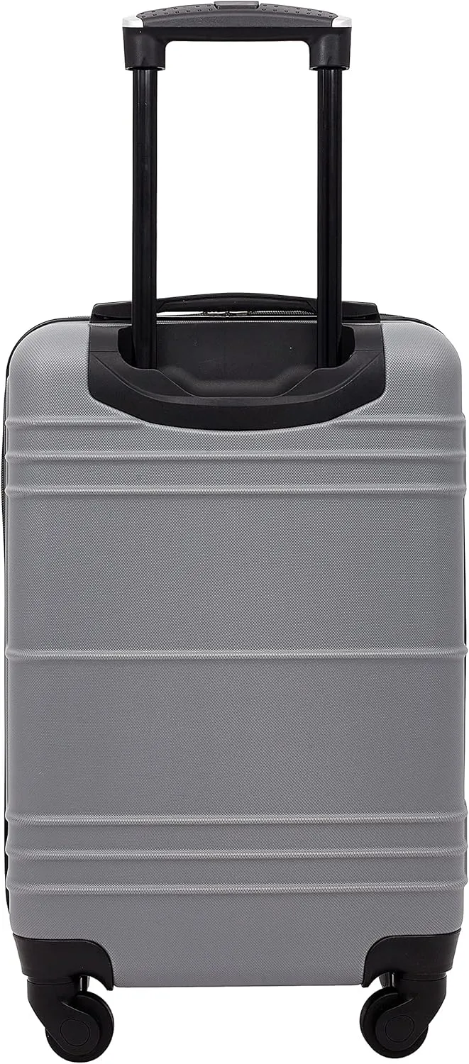 Travelers Club Richmond Spinner Luggage, Charcoal, Carry-On 22-Inch